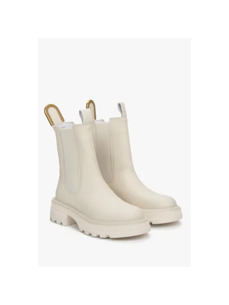 Ботинки челси Estro белые