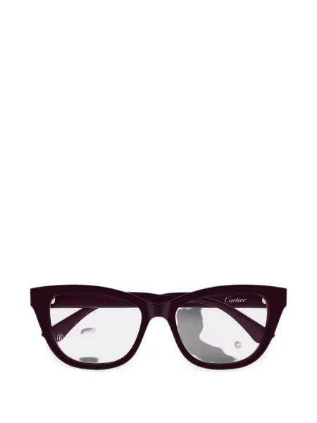 Ochelari de soare Cartier Eyewear cu autograf violet