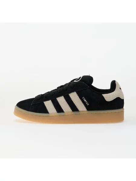 Tenisice Adidas Originals od brušene kože crna