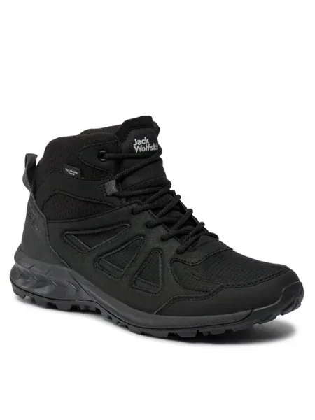 Ниски обувки Jack Wolfskin черно