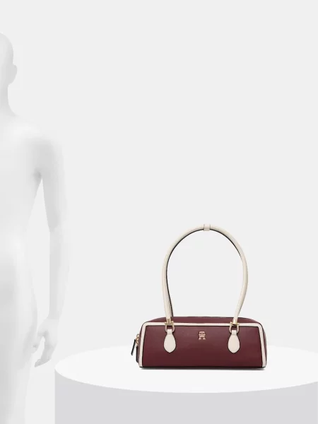 Tommy Hilfiger чанта тип багета дамска от имитация на кожа