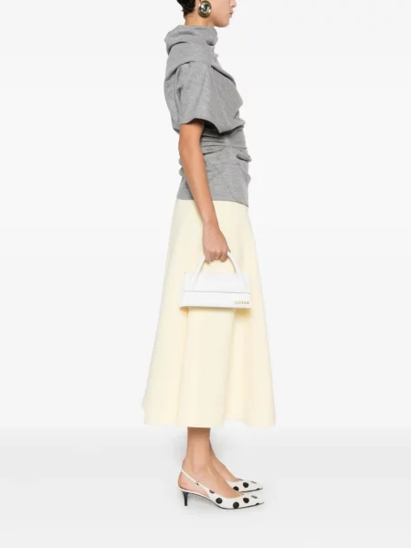 Geantă Jacquemus alb