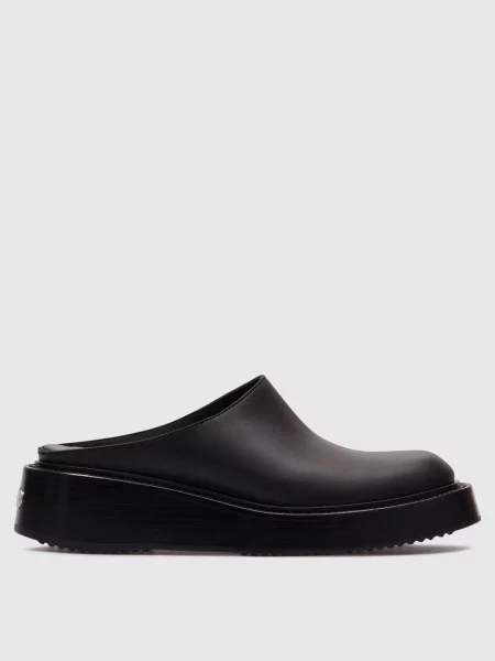 Кожаные мюли Alexander Wang черные