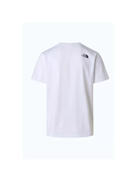 THE NORTH FACE Majica NEVER STOP EXPLORING crvena / crna bijela