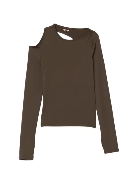 Lung top Helmut Lang maro