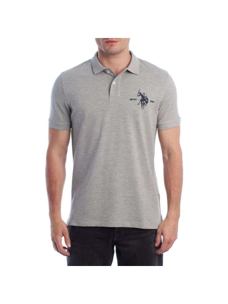 Tricou polo U.s. Polo Assn. gri
