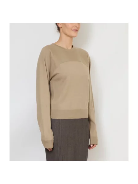 Maison Margiela sweter lekki beżowy