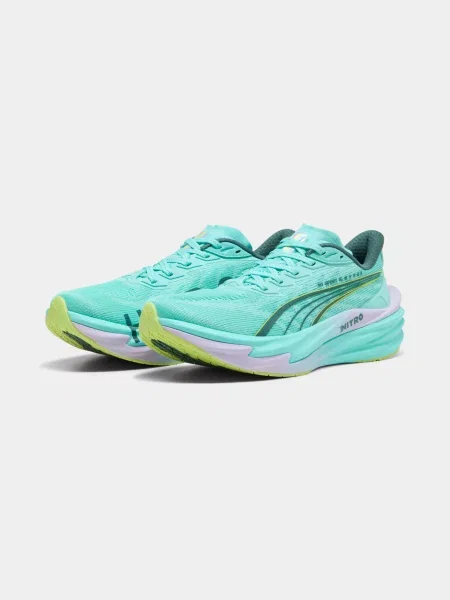 Кроссовки для бега Puma Nitro зеленые