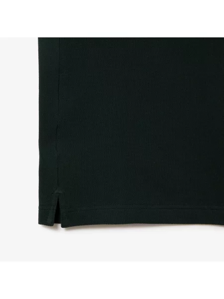 Lacoste Koszulka Polo Slim Fit Petit Piqué zielona