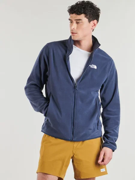 Pánska fleecová mikina The North Face Glacier Fleece summit navy námorníctvo