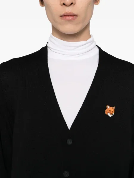 Cardigan Maison Kitsune negru