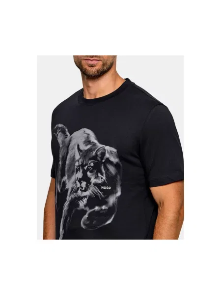 Tricou Hugo maro
