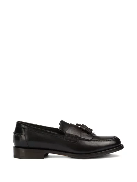 Pantofi loafer Doucal's cu franjuri maro