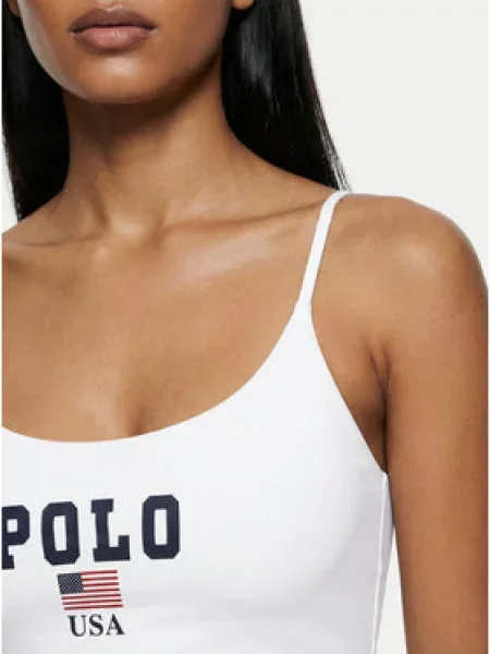 Polo Ralph Lauren Spodnji del bikini bela