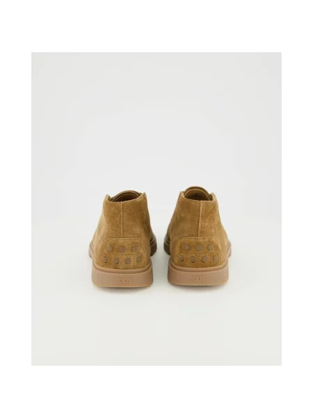 Botki Tod's skórzane brązowe