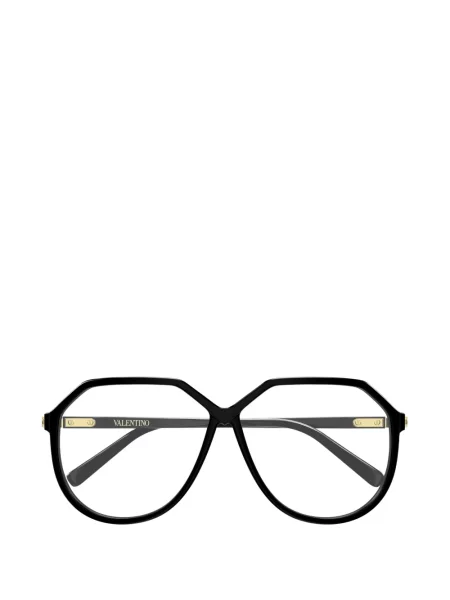 Ochelari de soare Valentino Garavani Eyewear cu imprimeu geometric negru