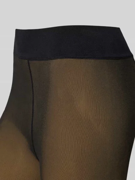 Rajstopy termiczne z miękką mieszanką materiałów model ‘Comfort’ Camano czarne
