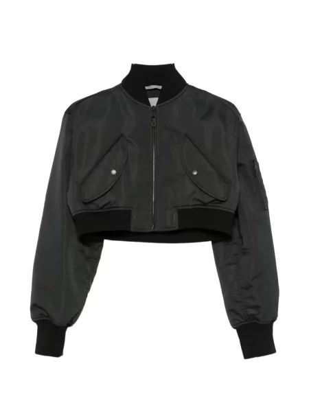 Decupat geacă bomber Balenciaga negru