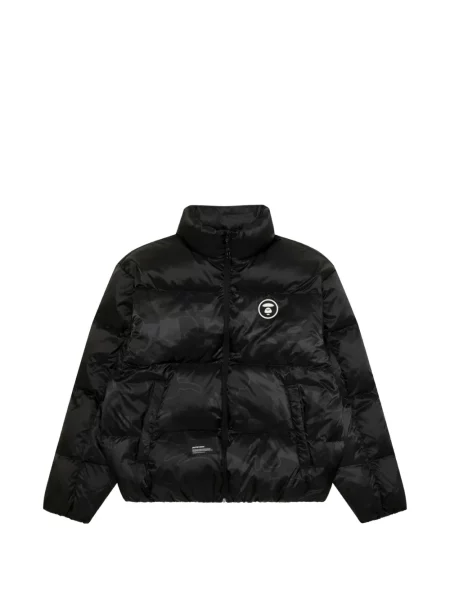 Geacă Aape By A Bathing Ape cu imagine cu model camuflaj negru