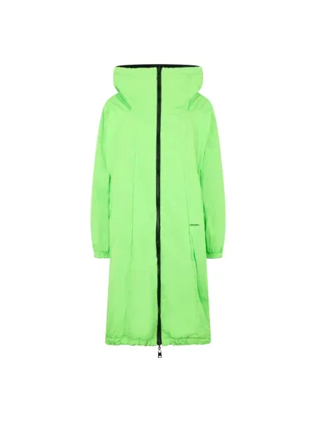 Długa kurtka Red Valentino czerwona