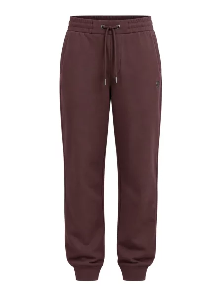 Pantaloni Boss alergare cu cordon maro