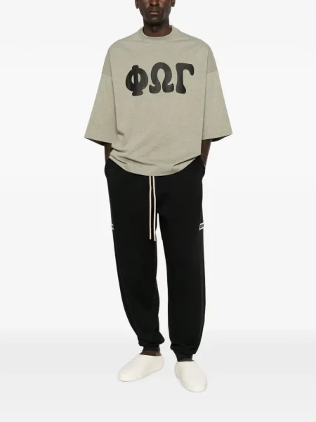 Μπλούζα Fear Of God Essentials με σχέδιο γκρι