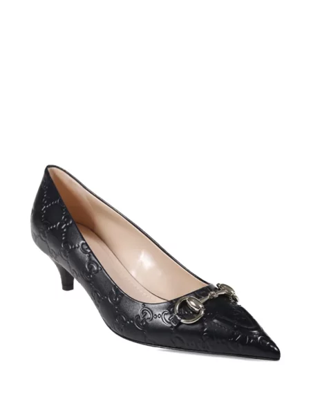 Pantofi cu toc Gucci negru