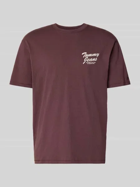 T-shirt o kroju relaxed fit z czystej bawełny Tommy Jeans