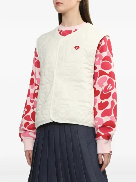 Pikowana kamizelka Apee™ By *a Bathing Ape® w serca