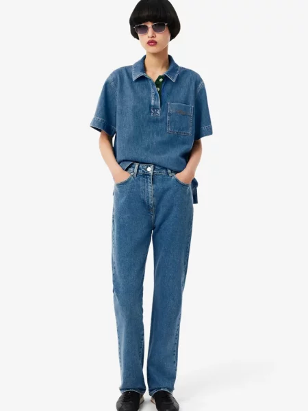 Джинсы Lacoste голубые