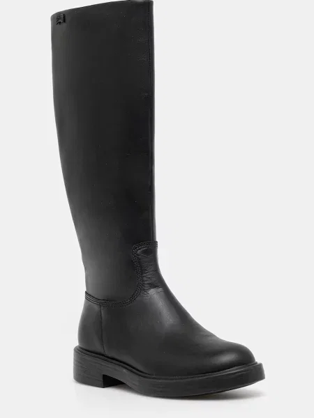 Camper ghete de piele Dean cu plat negru