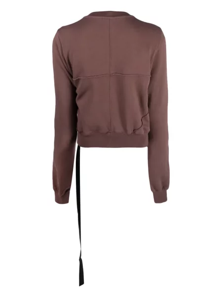 Zkrácená mikina Rick Owens Drkshdw fialová