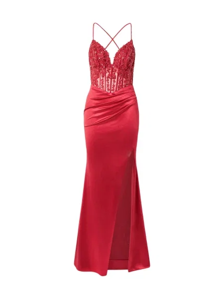 LUXUAR Večernja haljina crvena