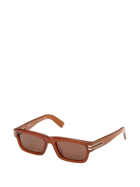 Ochelari de soare Zegna maro