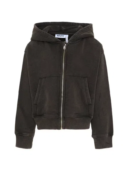 Bluza z kapturem dziecięca Molo brązowa
