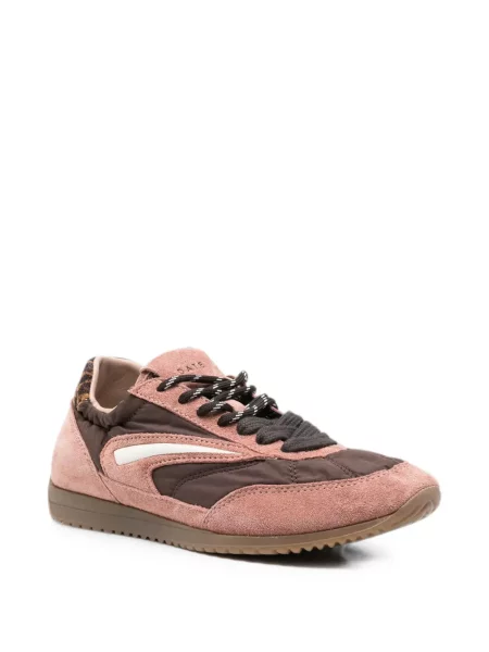 Fűzős csipkés sneaker D.a.t.e. rózsaszín