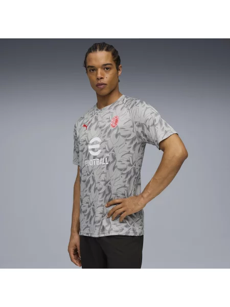 Koszulka przedmeczowa AC Milan PUMA biała