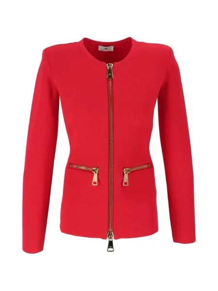 Cardigan Elisabetta Franchi roșu
