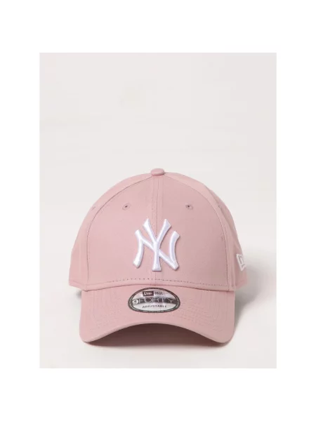 Czapka z daszkiem New Era klasyczna różowa
