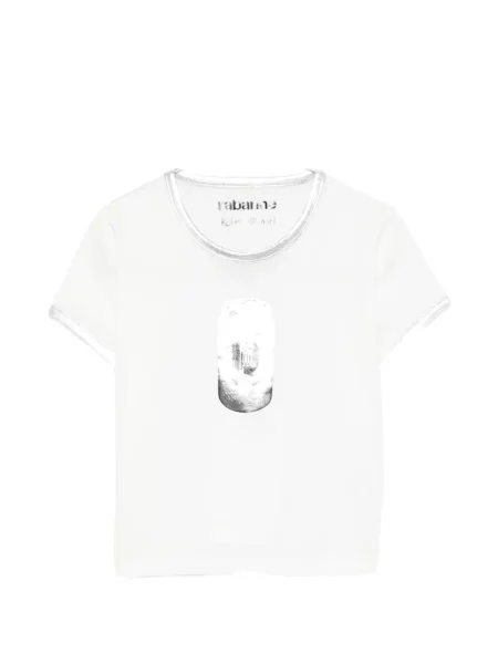 Tricou Rabanne alb