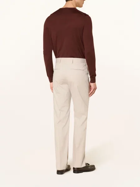 Tiger Of Sweden Kostýmové Kalhoty Tenser Regular Fit pale sand