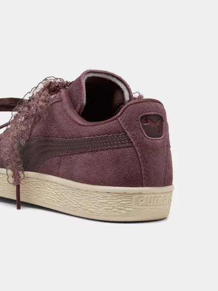 Замшевые кеды Puma коричневые