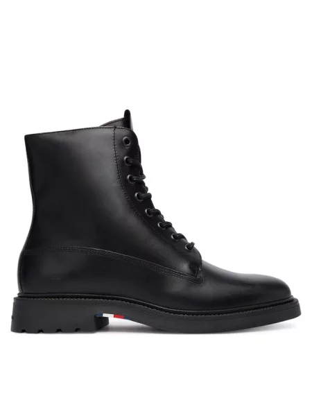 Kozaki Tommy Hilfiger czarne