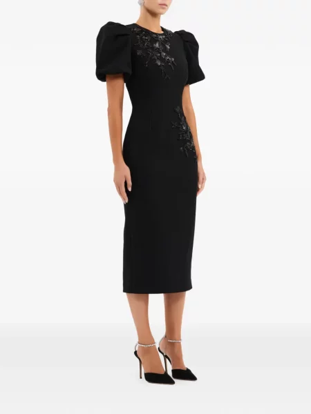 Rochie midi Rebecca Vallance negru