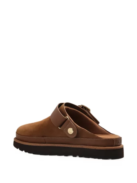 Mulės Ugg su sagtimis ruda