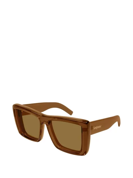 Saulės akiniai Saint Laurent Eyewear ruda
