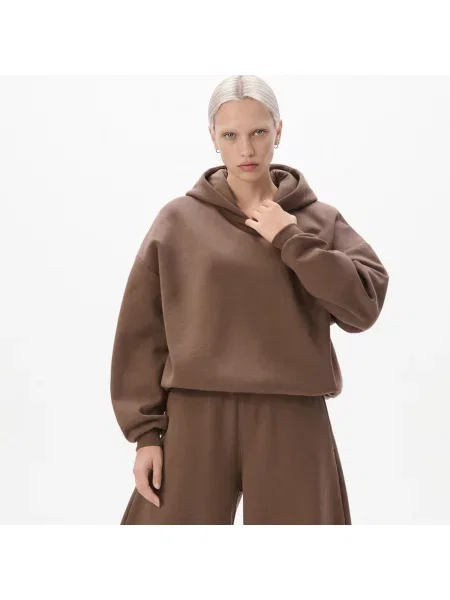 Cropp Худі basic коричневий
