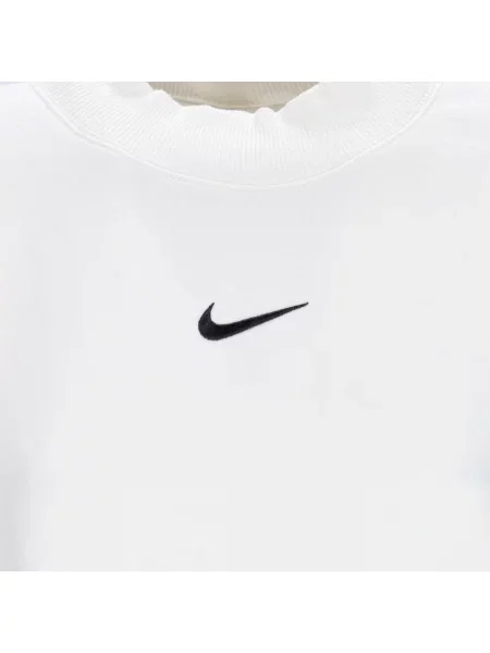 Sukienka Nike polarowa z szerokimi rękawami biała