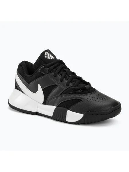 Pantofi de tenis pentru femei Nike Court Lite 4 Clay negru/alb alb