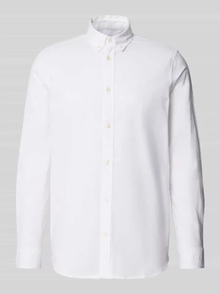 Scotch & Soda Koszula Oxford Core Regular Fit weiss biała